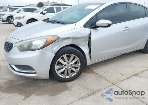 2014 Kia Forte Lx из США, поврежденный, VIN KNAFX4A6XE5078552